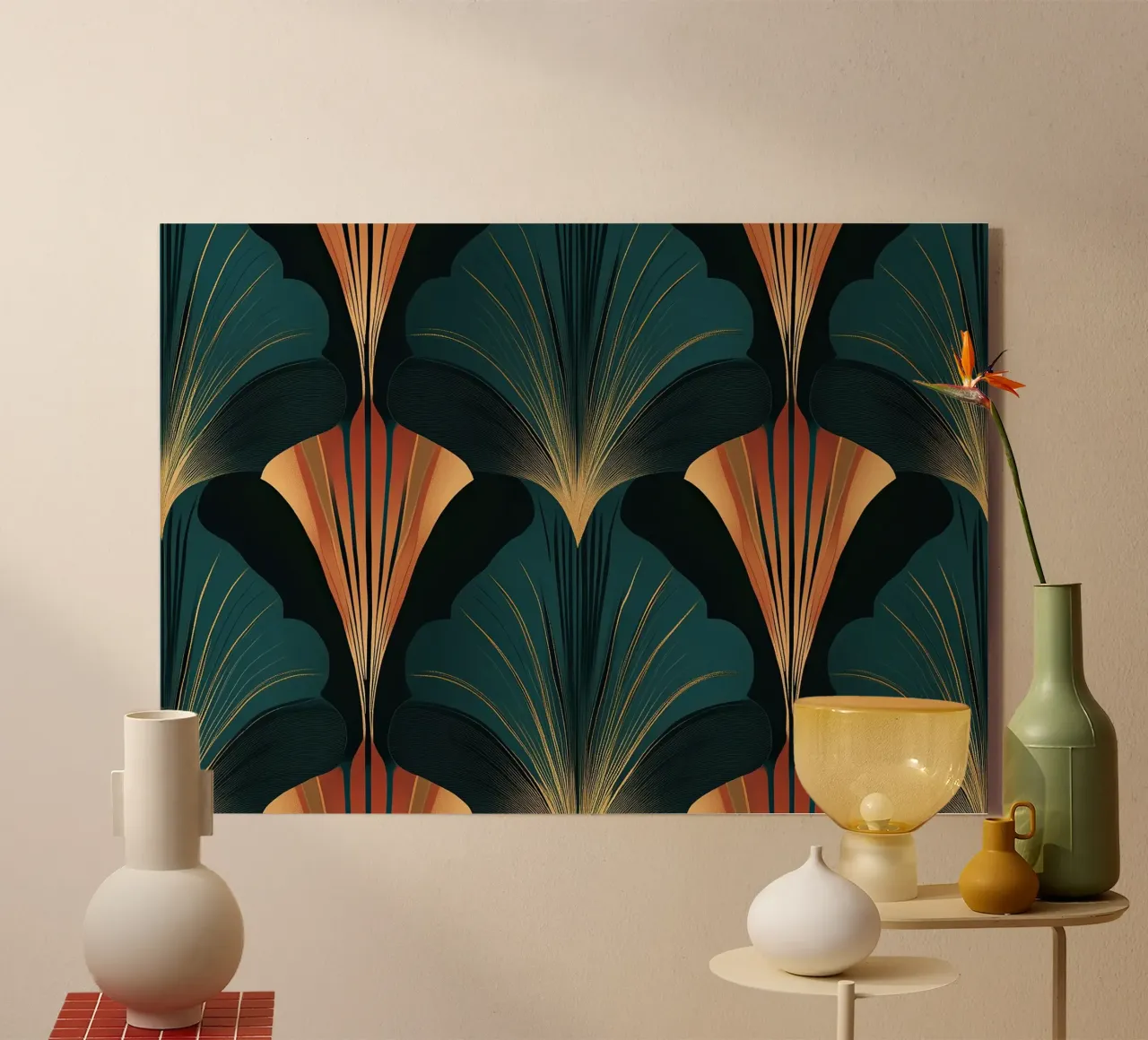 Art déco plexiglass da Nikis Art Studio