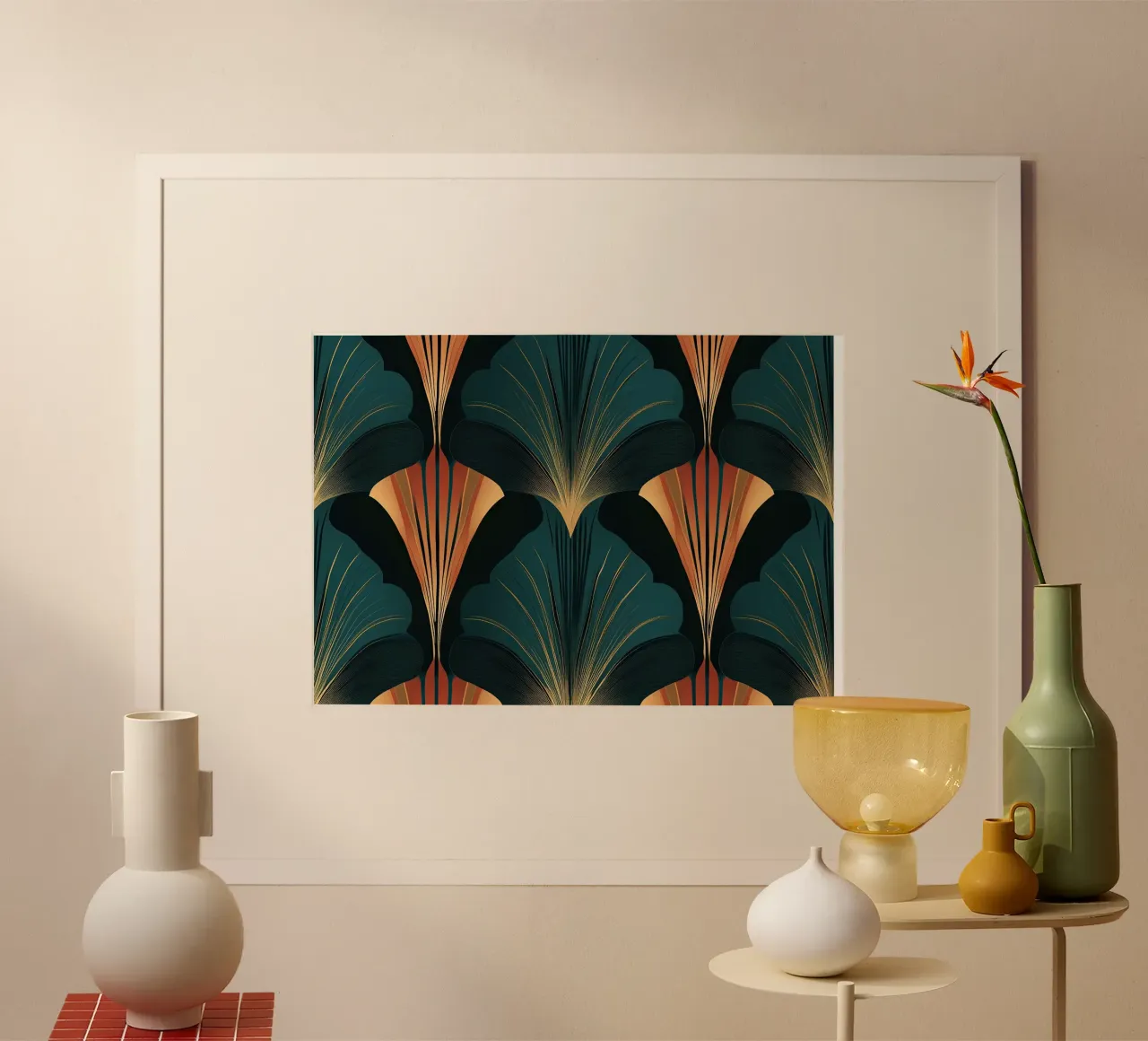 Art déco poster da Nikis Art Studio