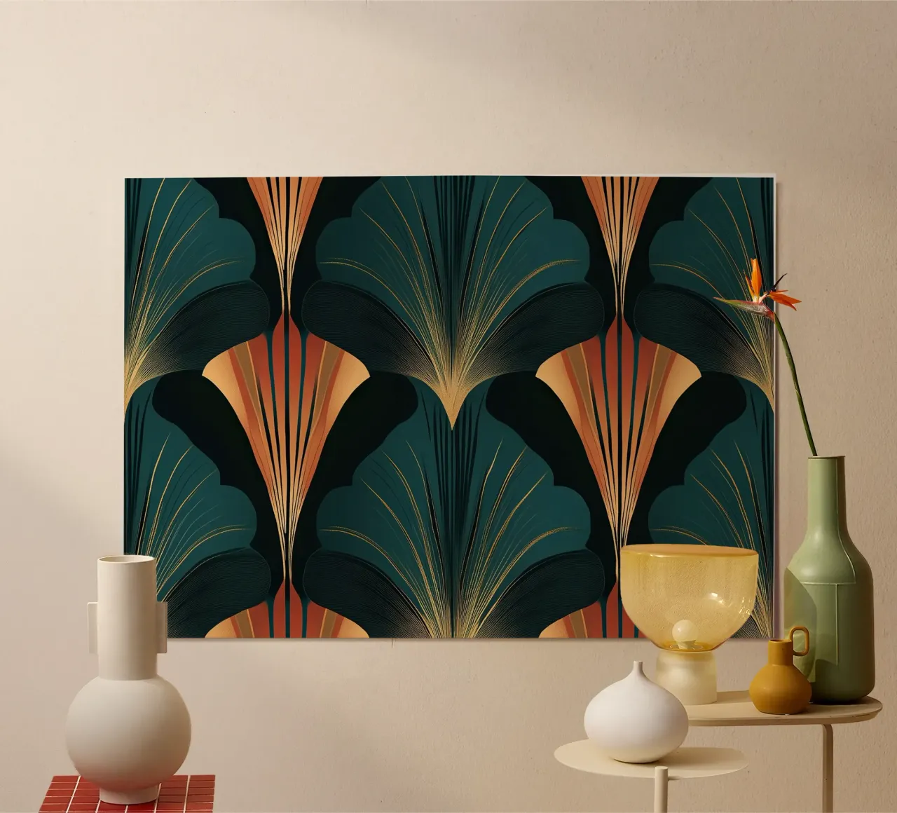 Art déco poster da Nikis Art Studio