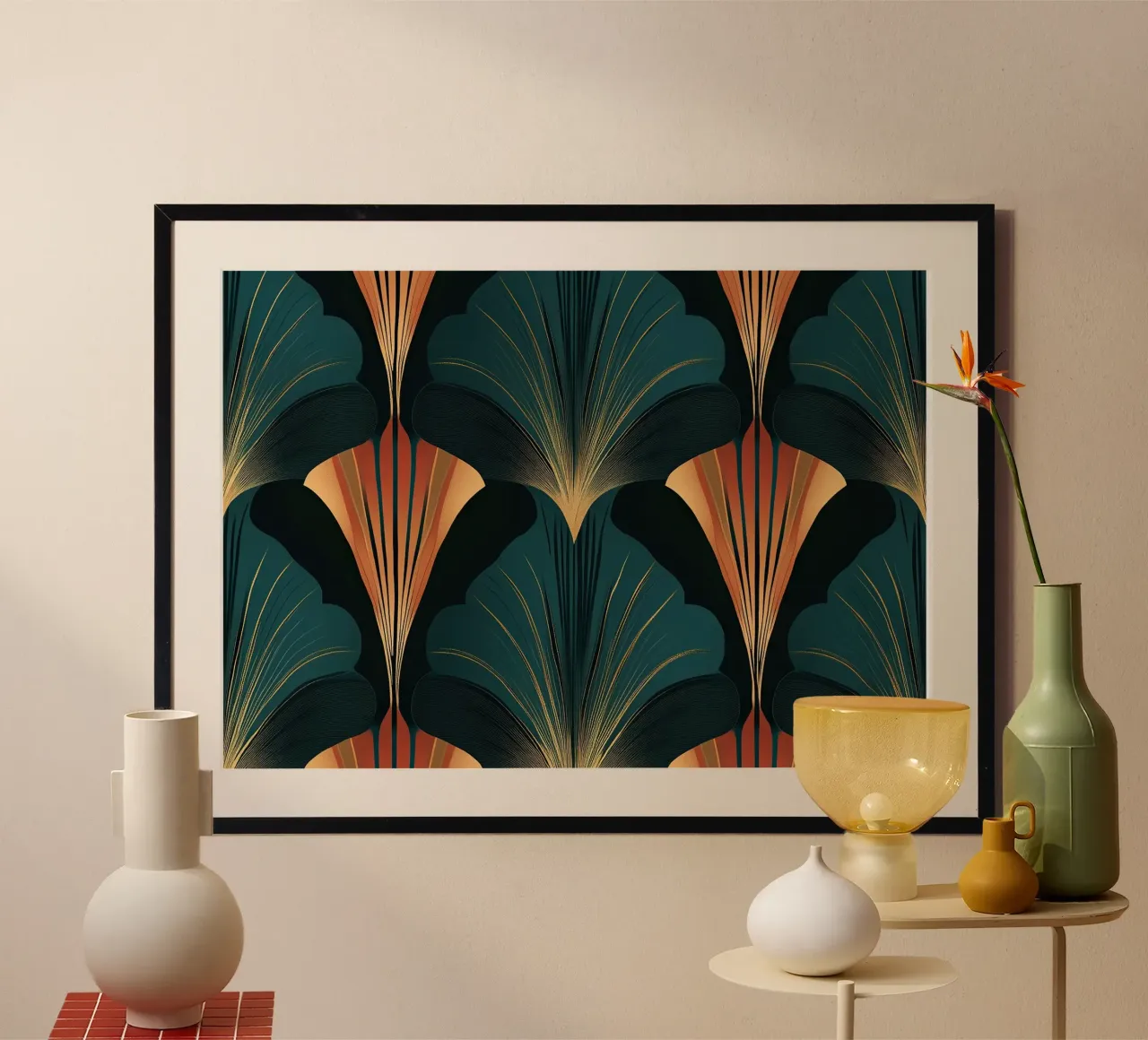 Art déco poster da Nikis Art Studio