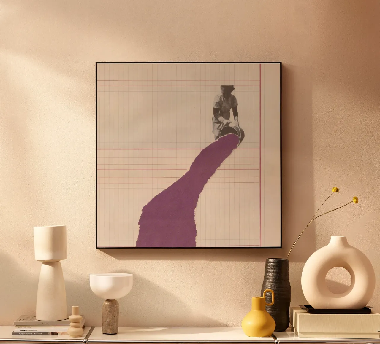 Vine bucket torn plexiglass da Carlos Quitério