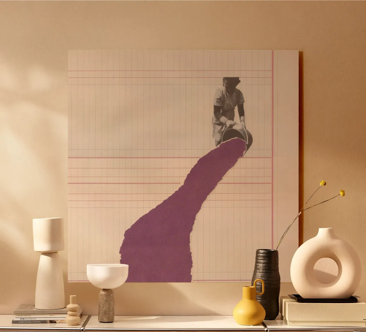 Vine bucket torn plexiglass da Carlos Quitério