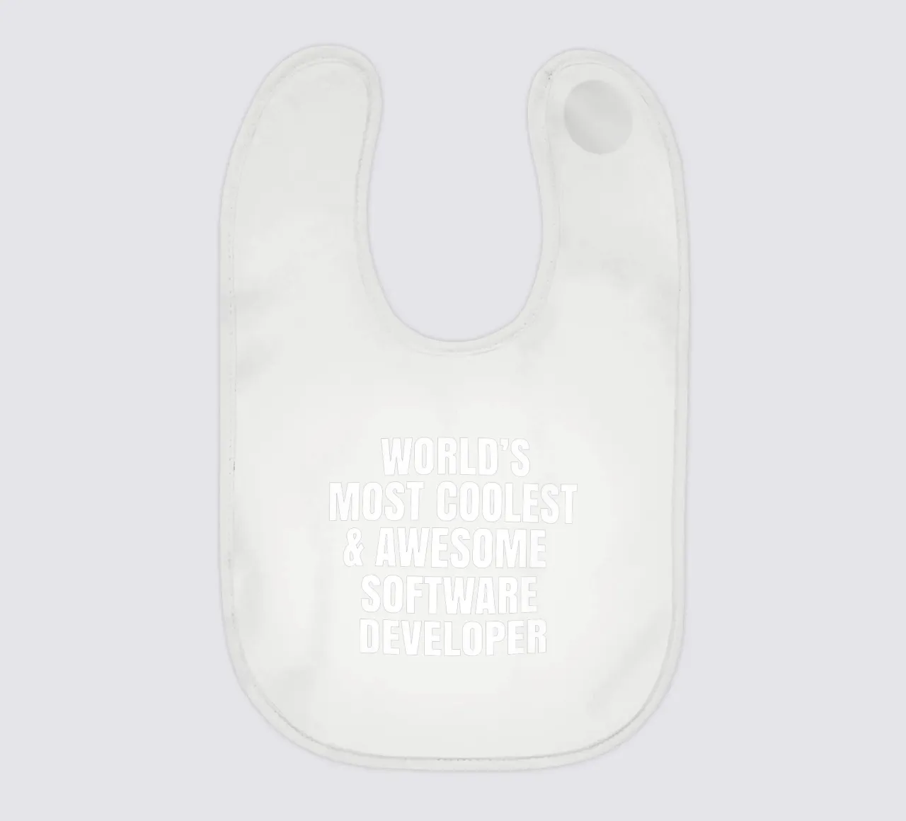 World's most coolest and awesome software developer Babylätzchen von happieeagle