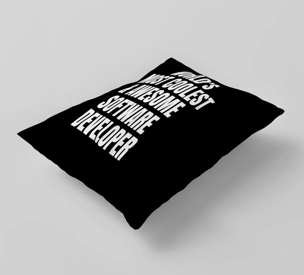 World's most coolest and awesome software developer coussin de happieeagle