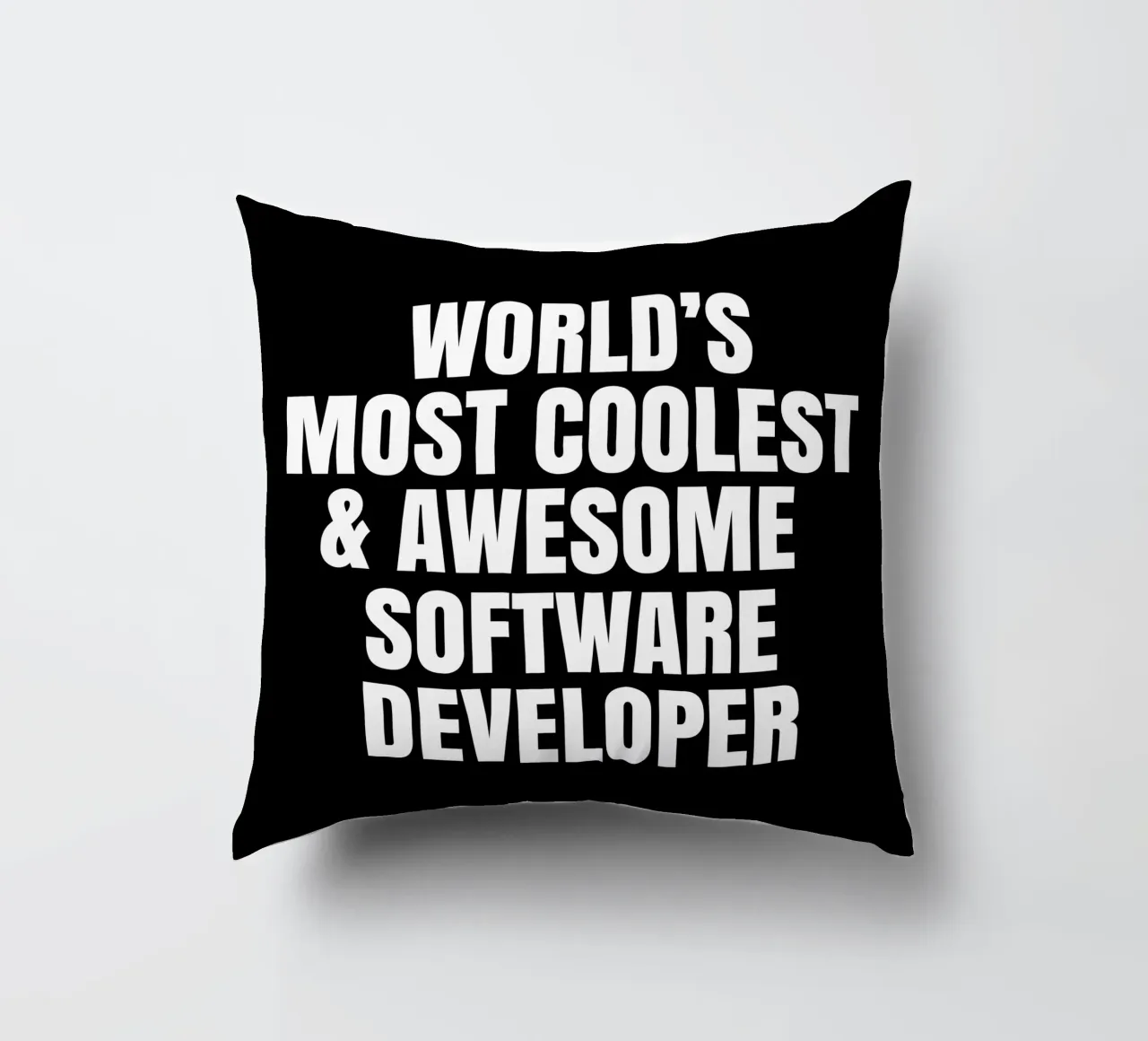 World's most coolest and awesome software developer Kissen von happieeagle