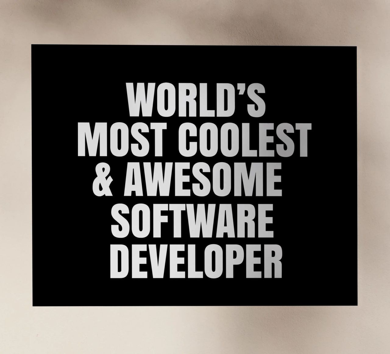 World's most coolest and awesome software developer pellicola backlit da happieeagle