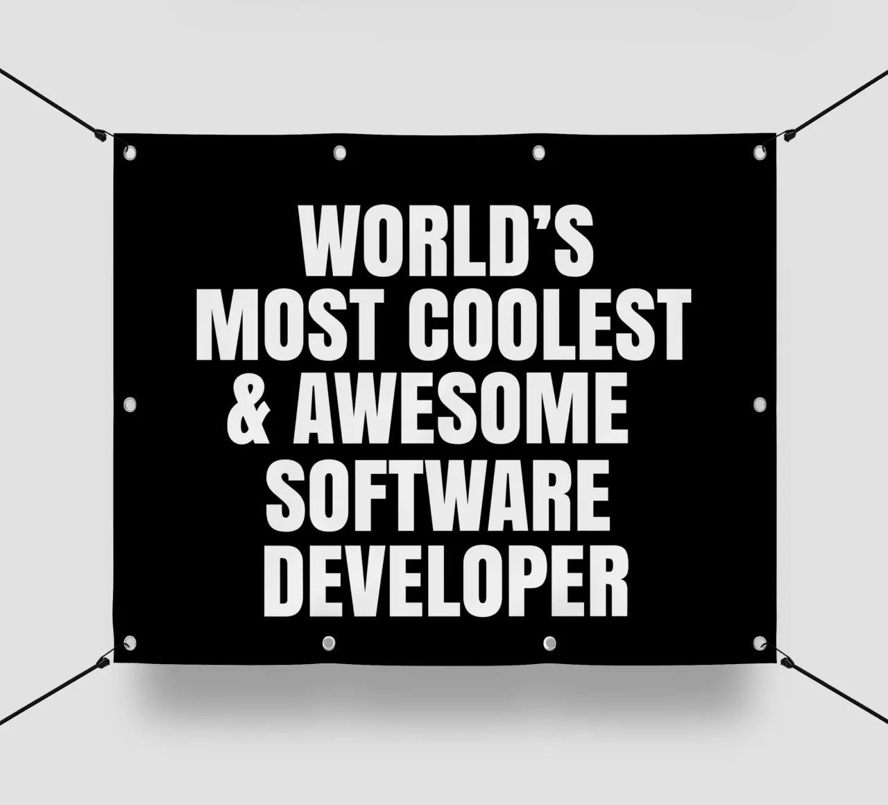 World's most coolest and awesome software developer telo in pvc da happieeagle