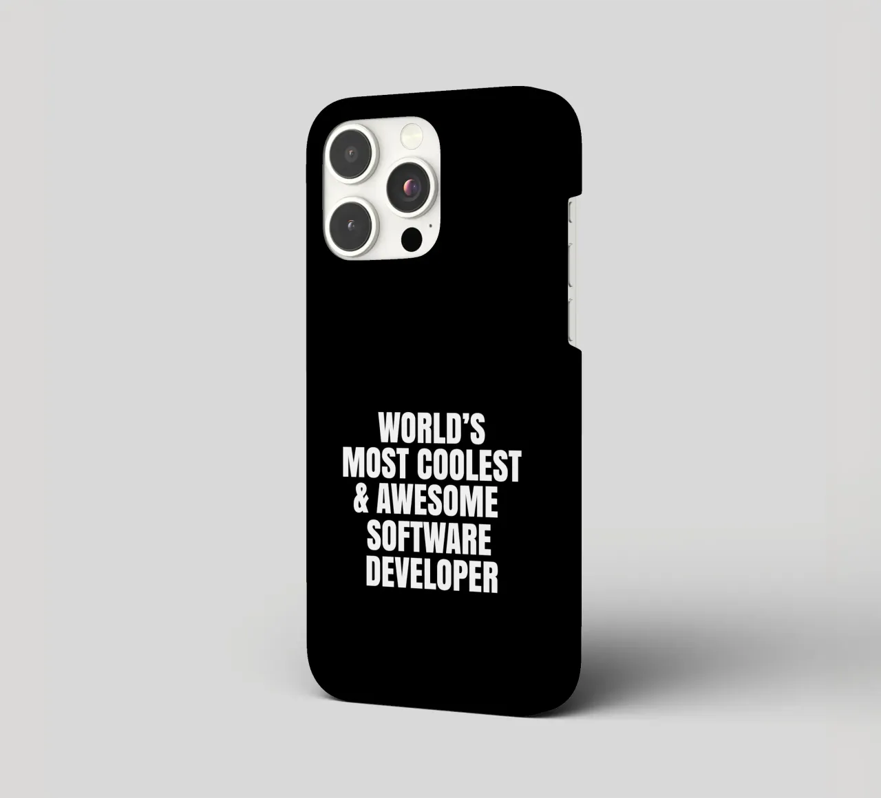 World's most coolest and awesome software developer iPhone Hülle von happieeagle