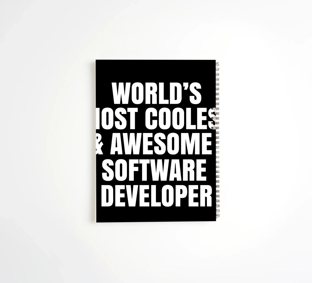 World's most coolest and awesome software developer diario ad anelli da happieeagle