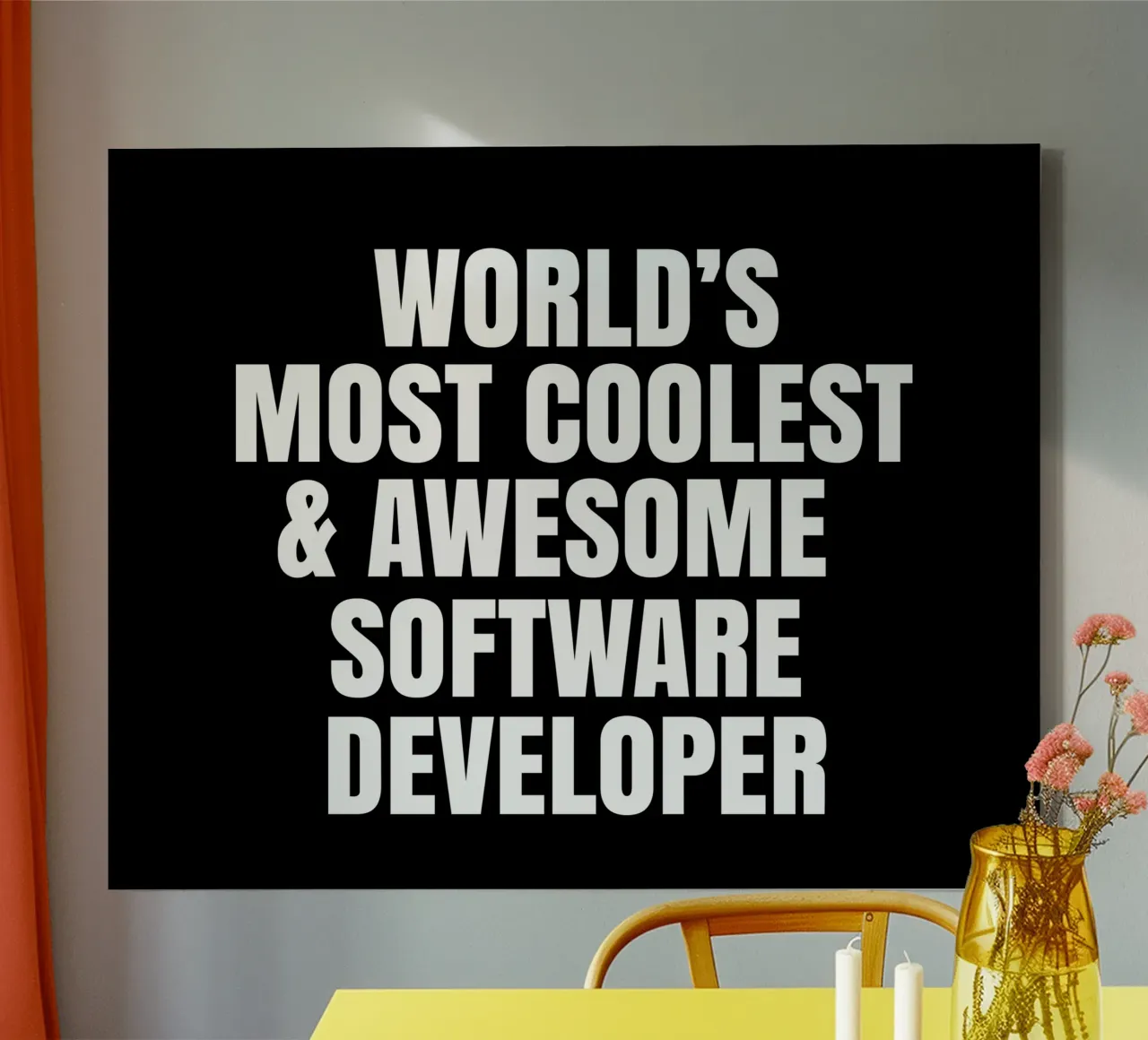 World's most coolest and awesome software developer canvas by happieeagle