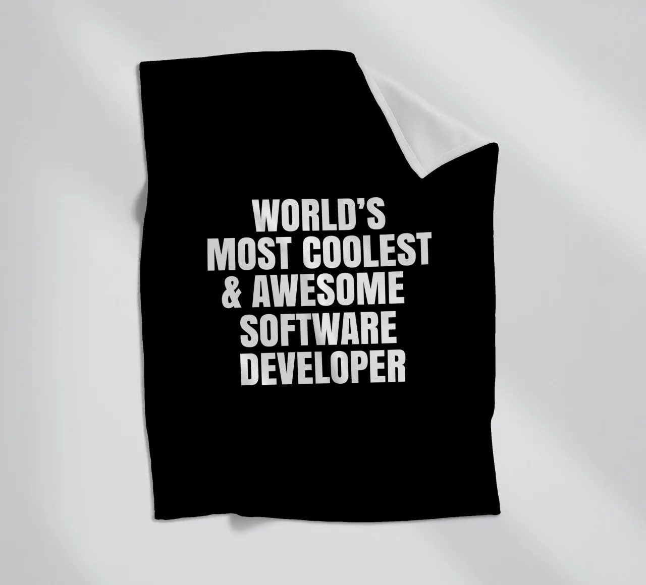 World's most coolest and awesome software developer Fleecedecke von happieeagle