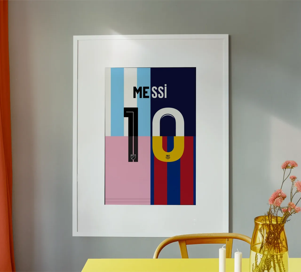 Lionel Messi - Jersey hahnemühle by athlete.art