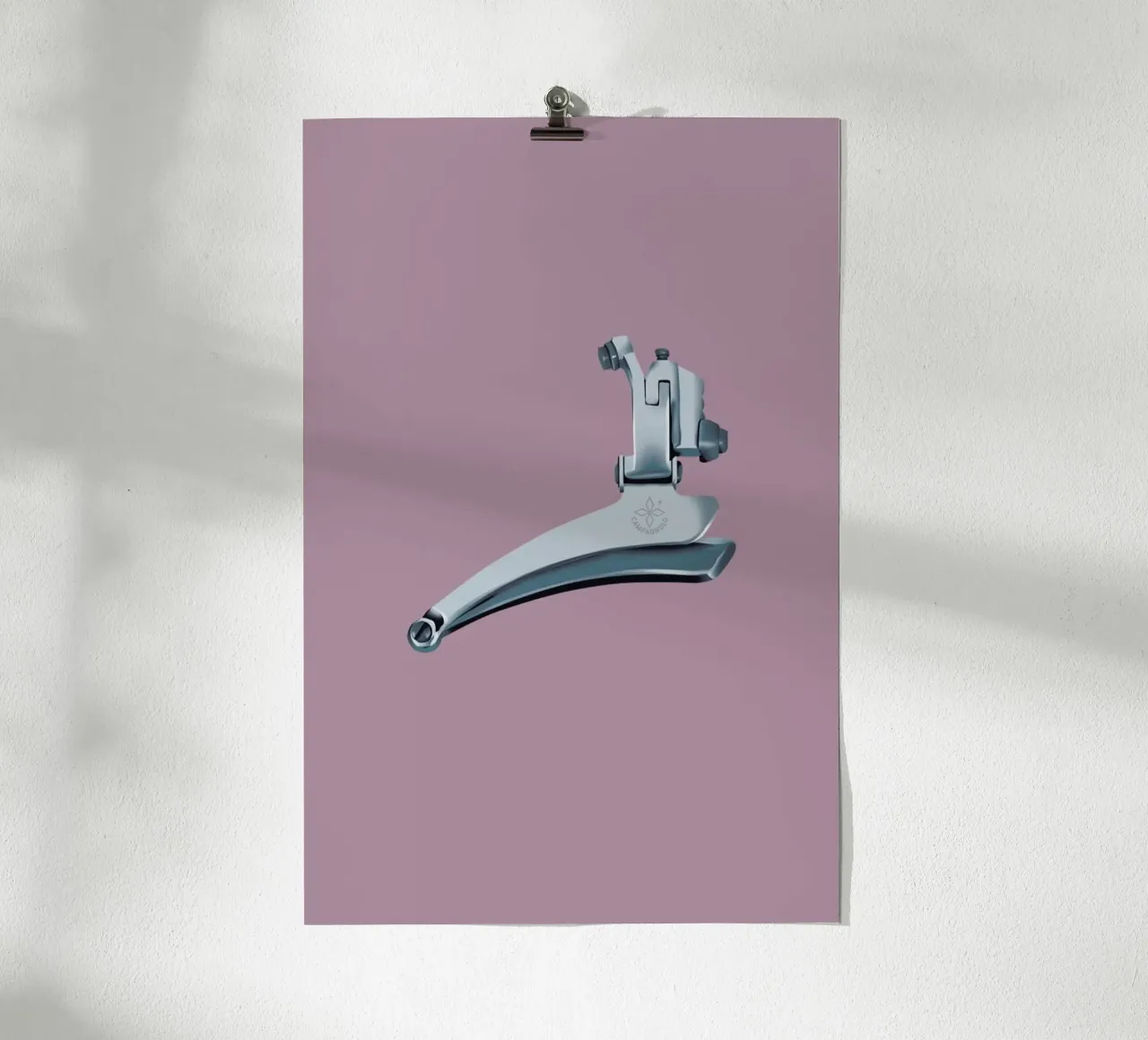 Campa II poster con telaio in legno da Benjamin Andresen