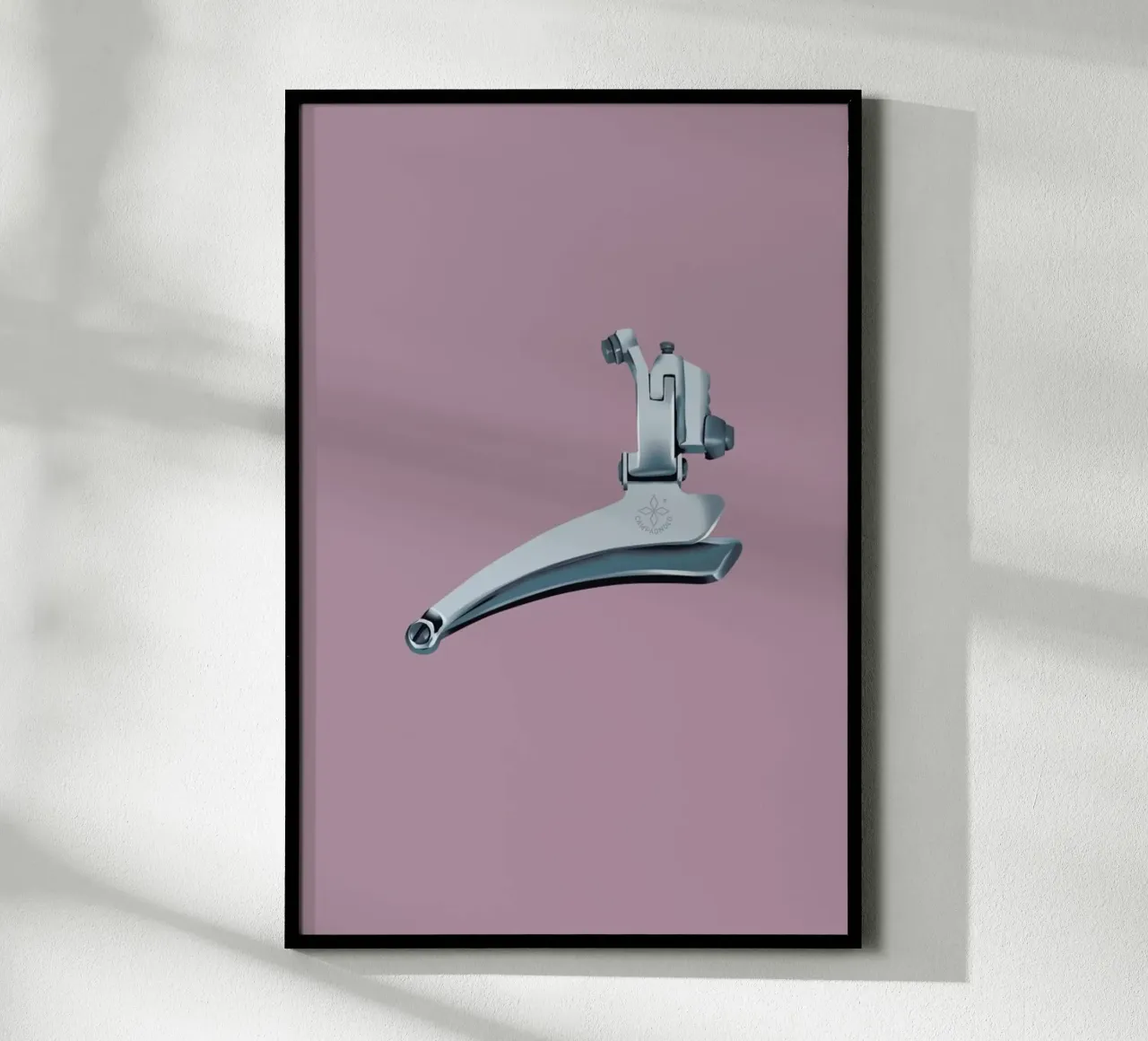 Campa II poster con telaio in legno da Benjamin Andresen
