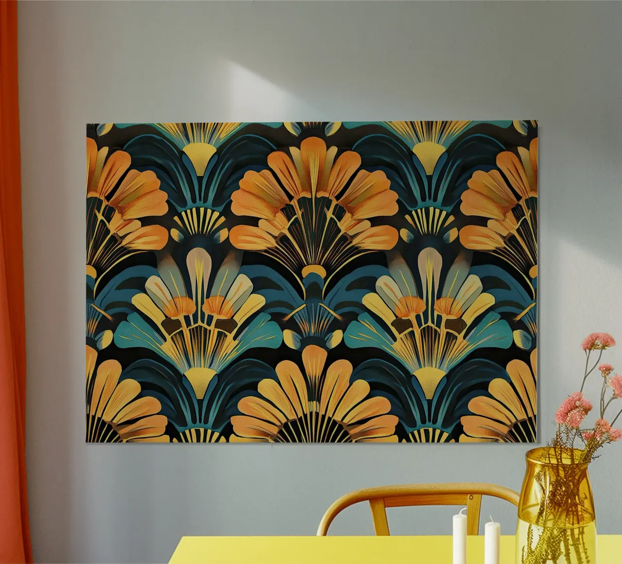 Art déco "Gilded Epoch" poster da Nikis Art Studio