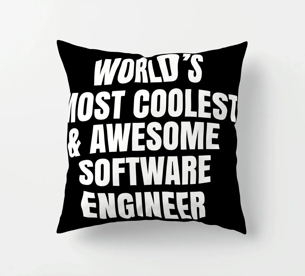 World's most coolest and awesome software engineer Kissen von happieeagle