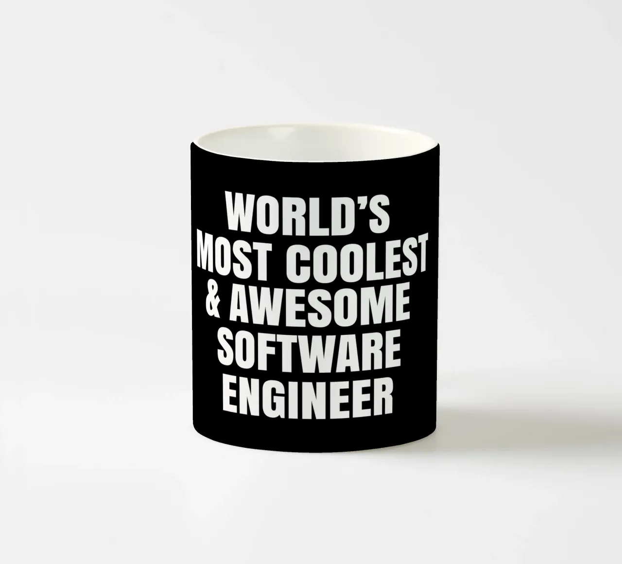World's most coolest and awesome software engineer Keramik Tasse von happieeagle