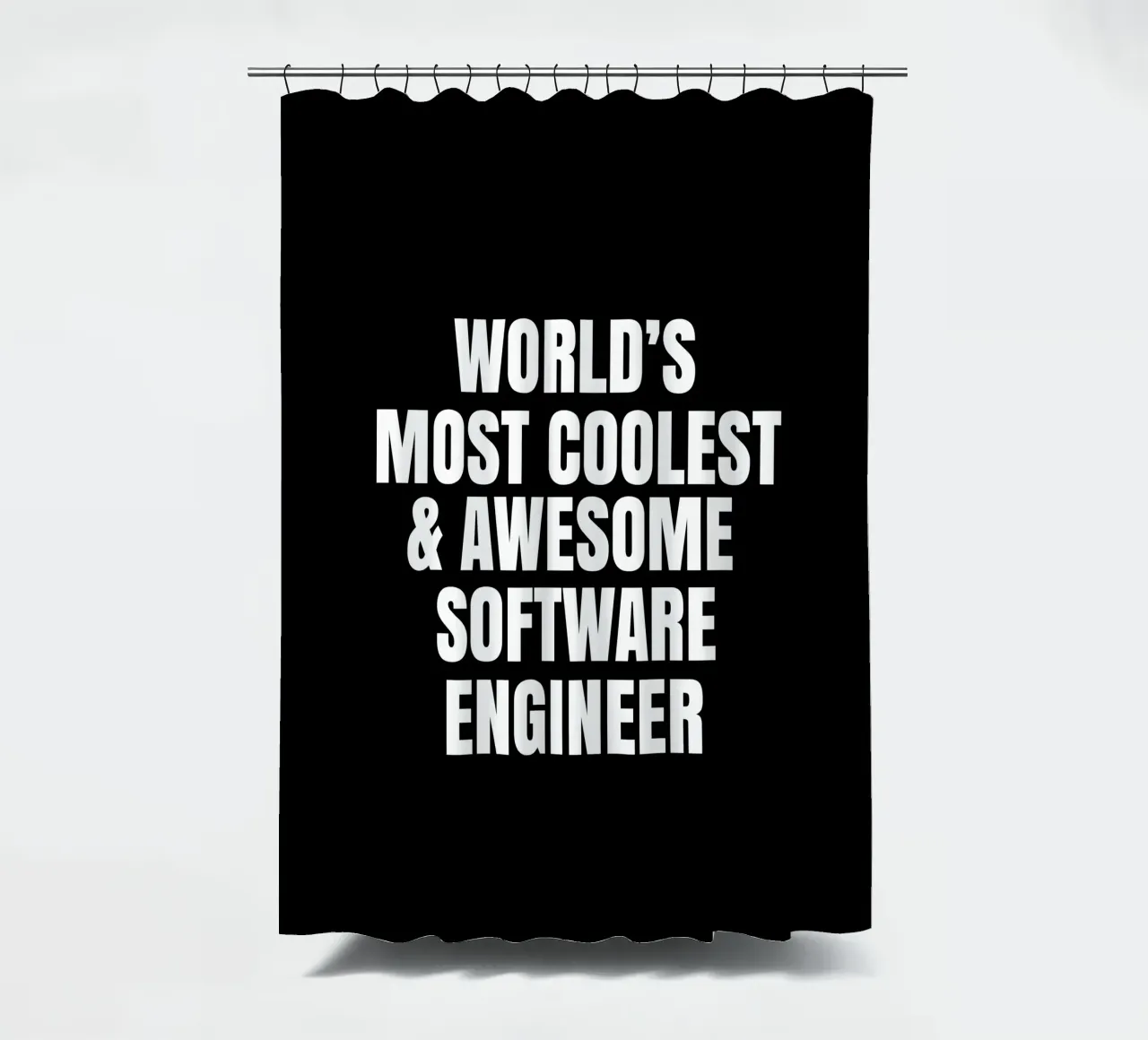 World's most coolest and awesome software engineer tenda da doccia da happieeagle