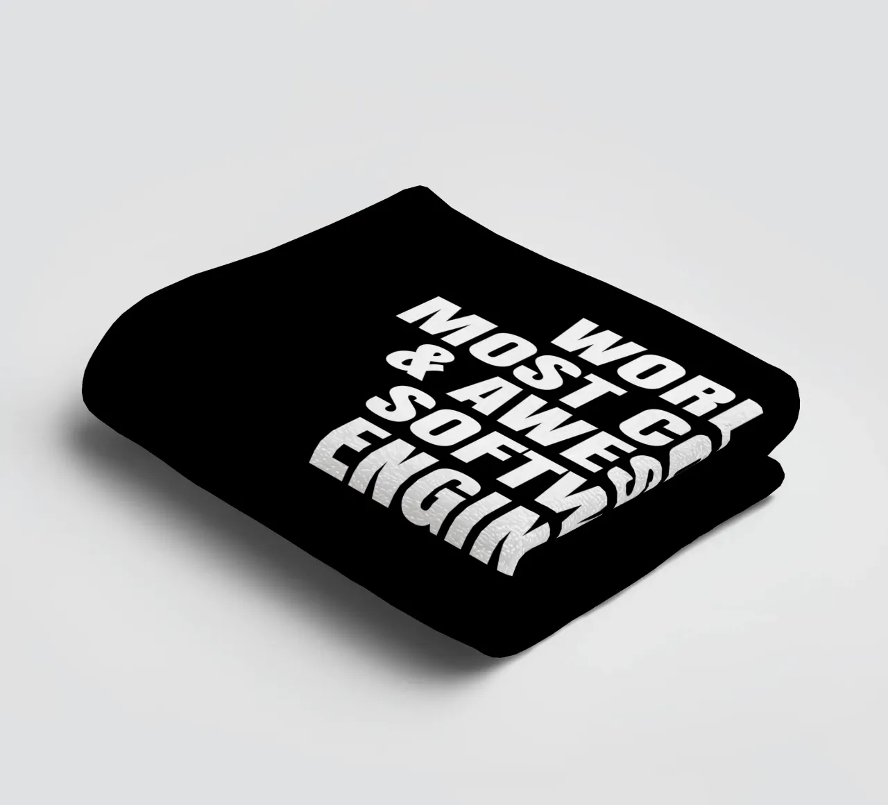 World's most coolest and awesome software engineer towel by happieeagle