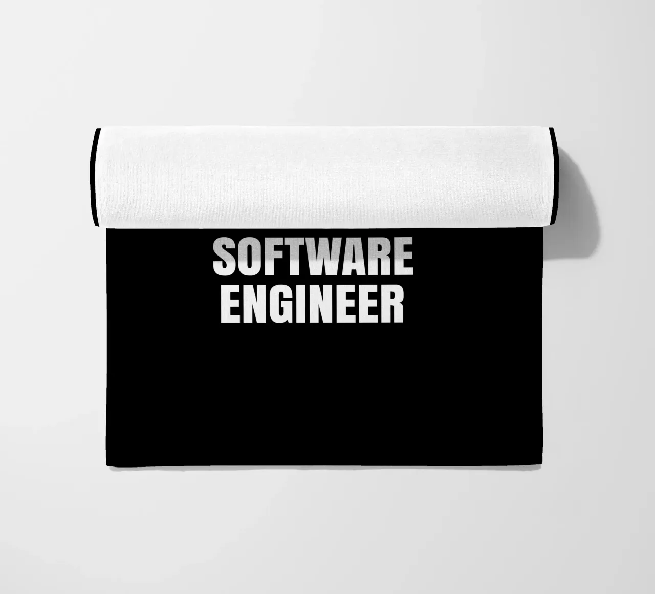 World's most coolest and awesome software engineer strandhanddoek van happieeagle