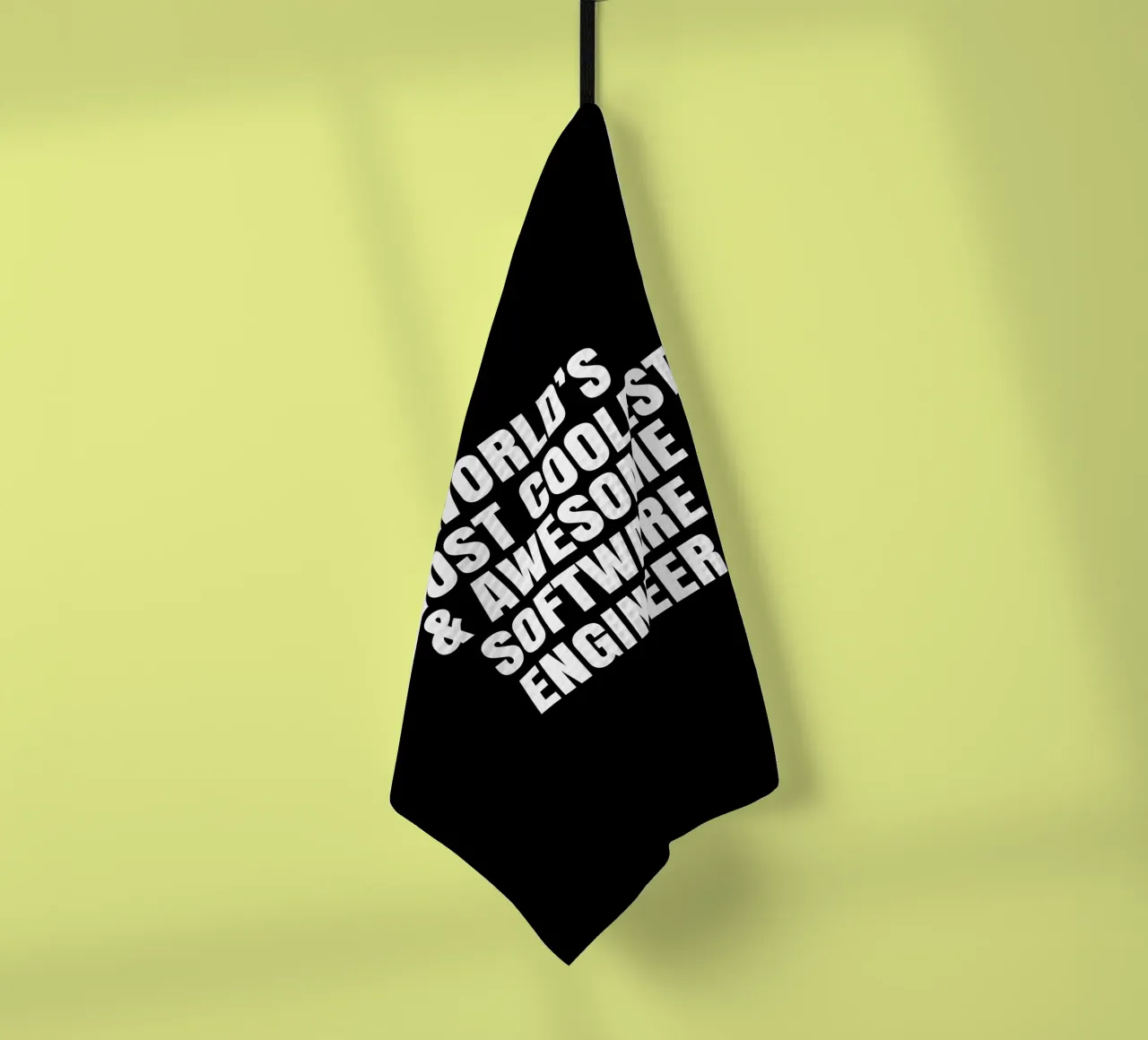 World's most coolest and awesome software engineer canovaccio da cucina da happieeagle