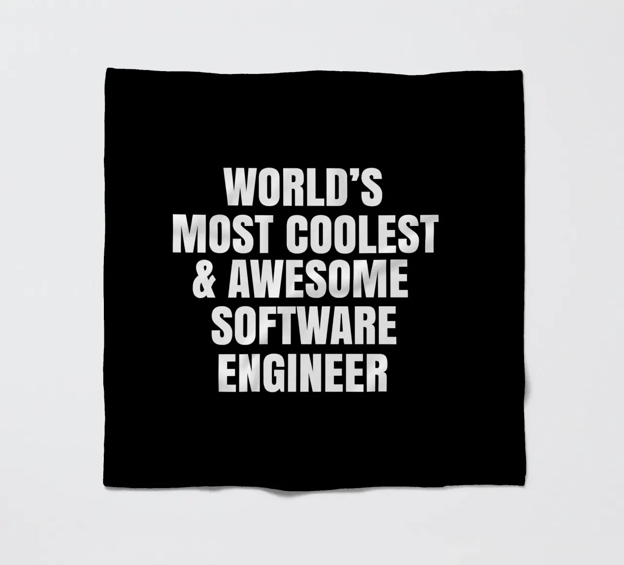 World's most coolest and awesome software engineer Fleecedecke von happieeagle