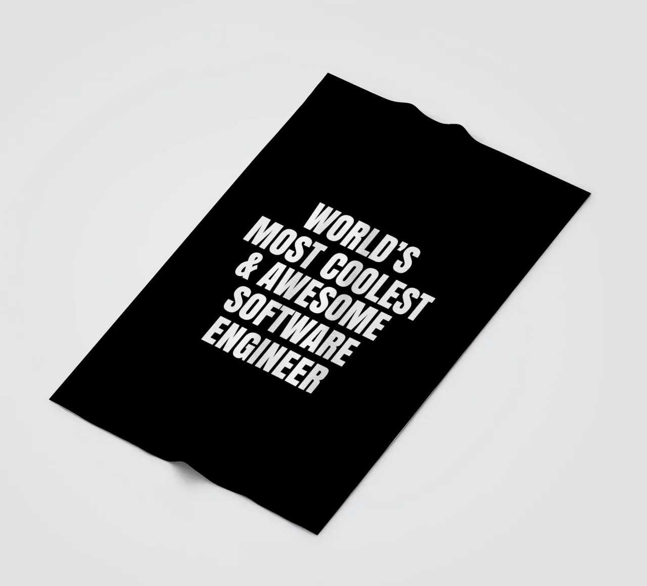 World's most coolest and awesome software engineer Fleecedecke von happieeagle