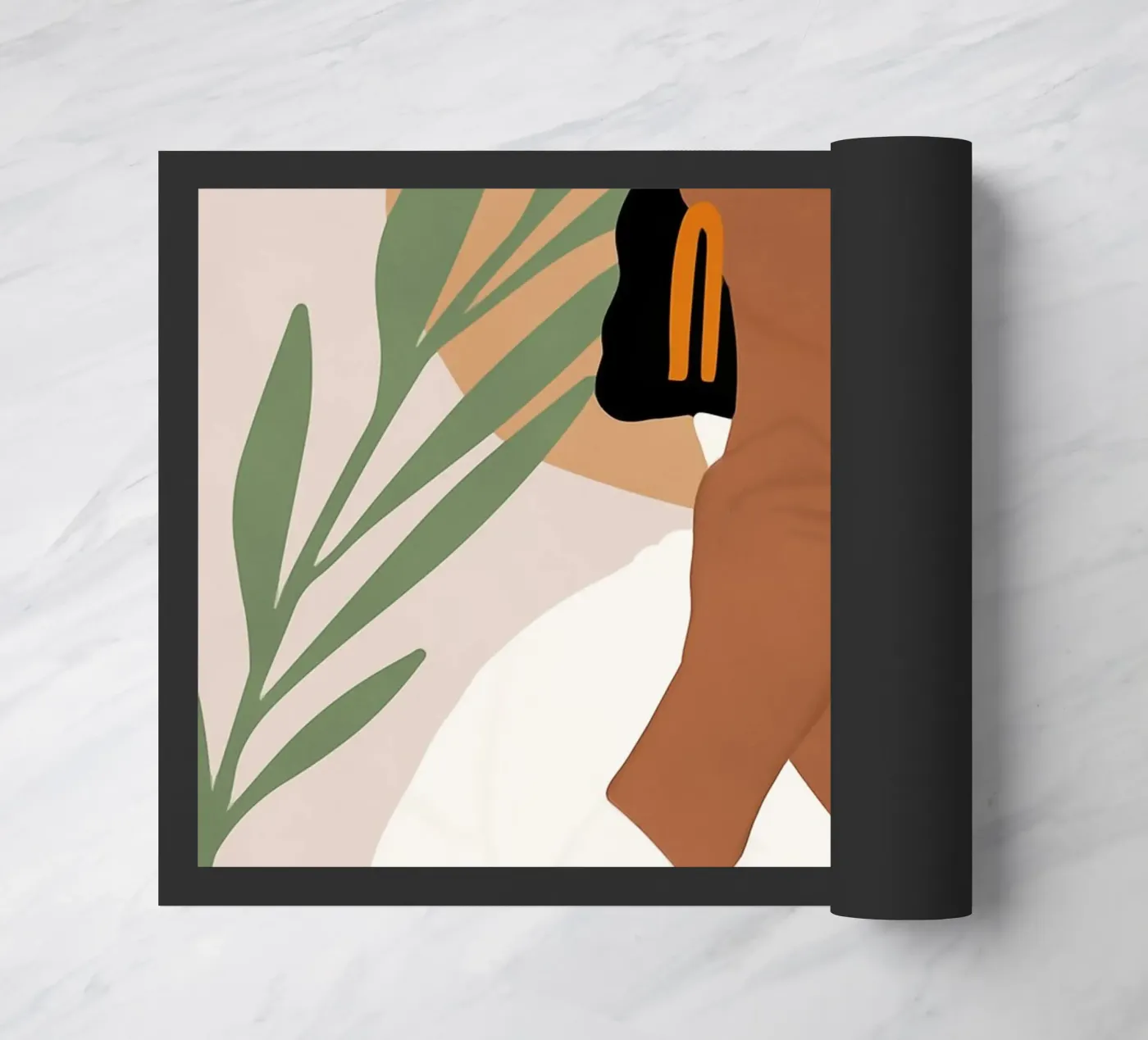 Afro Juma Fußmatte von Mathudace Créas