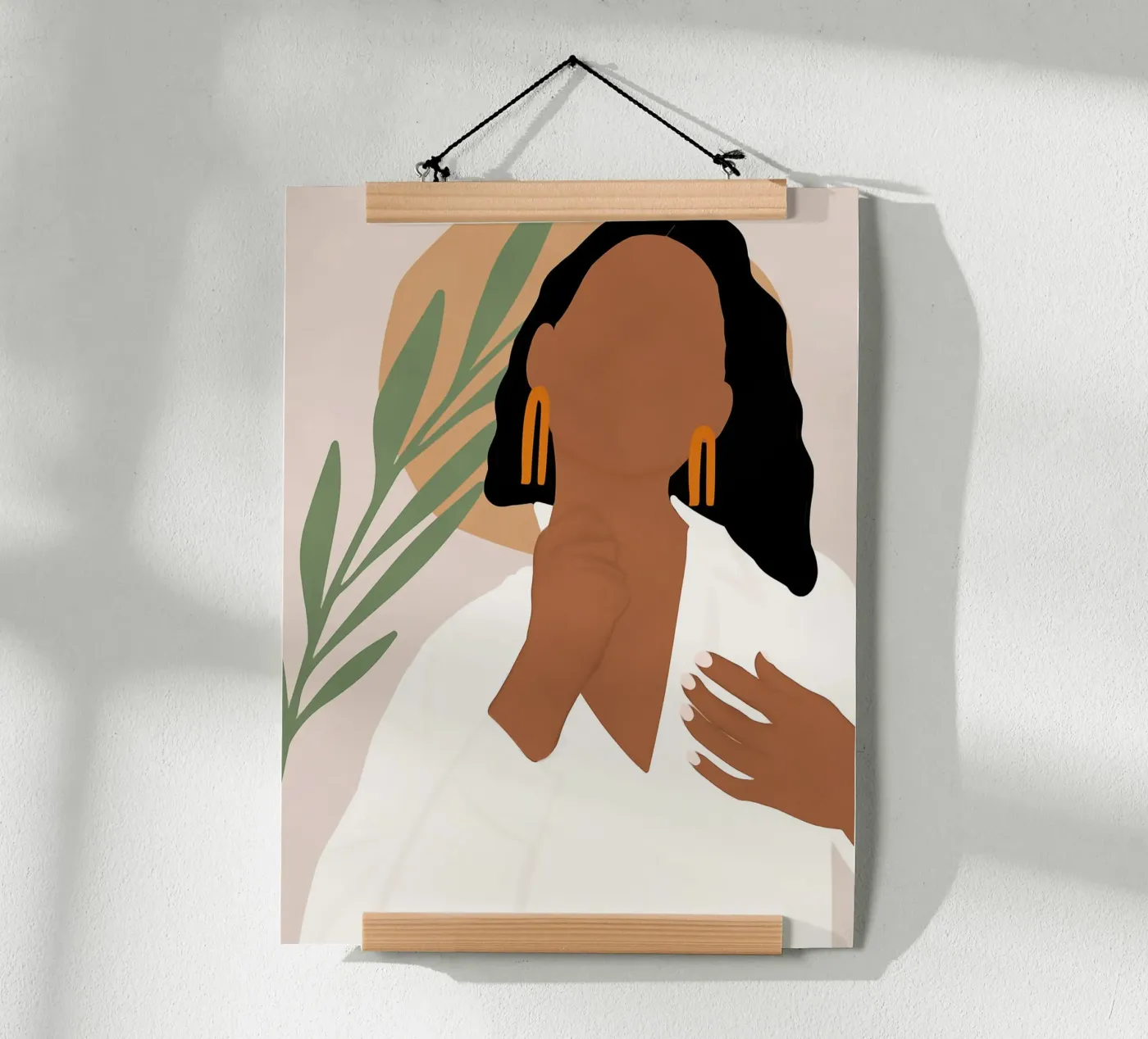 Afro Juma poster by Mathudace Créas