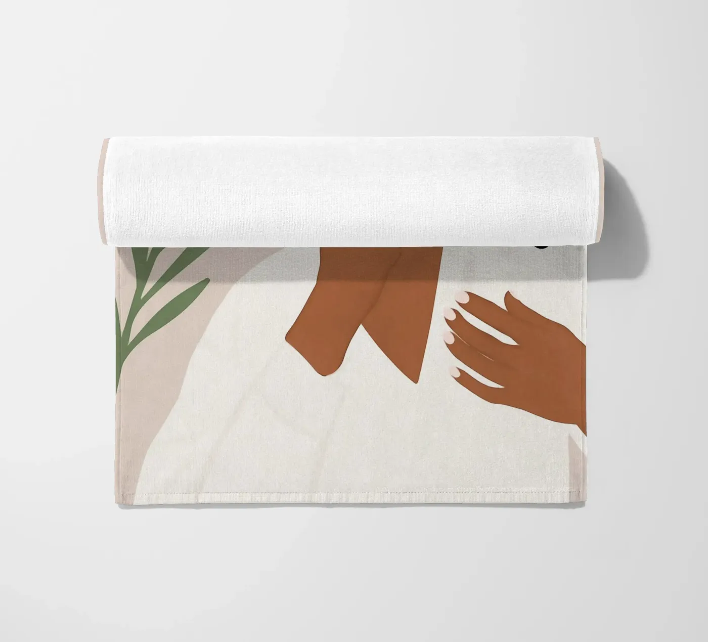 Afro Juma Strandtuch von Mathudace Créas