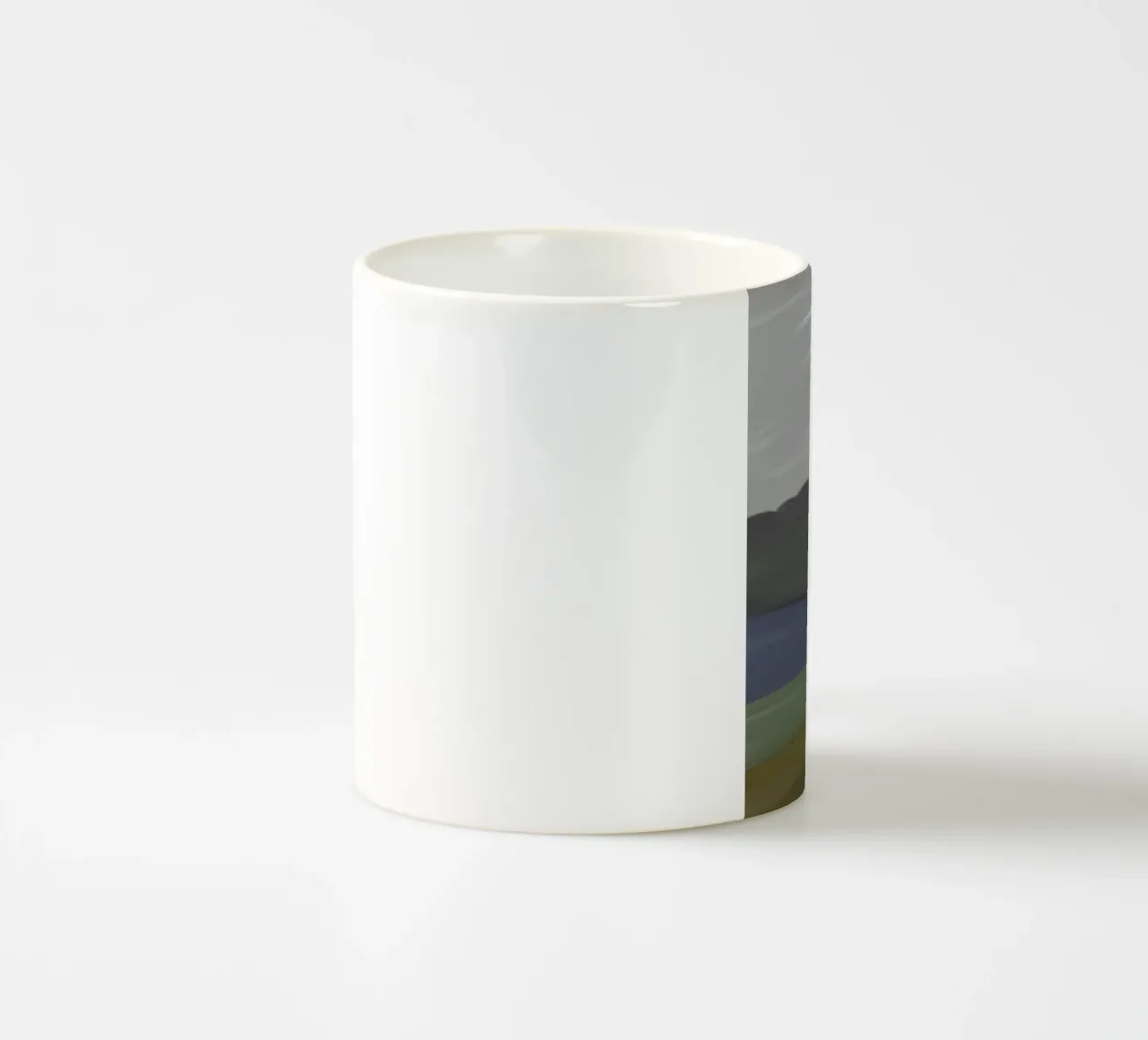 Waves of Joy Keramik Tasse von Mike Leymi