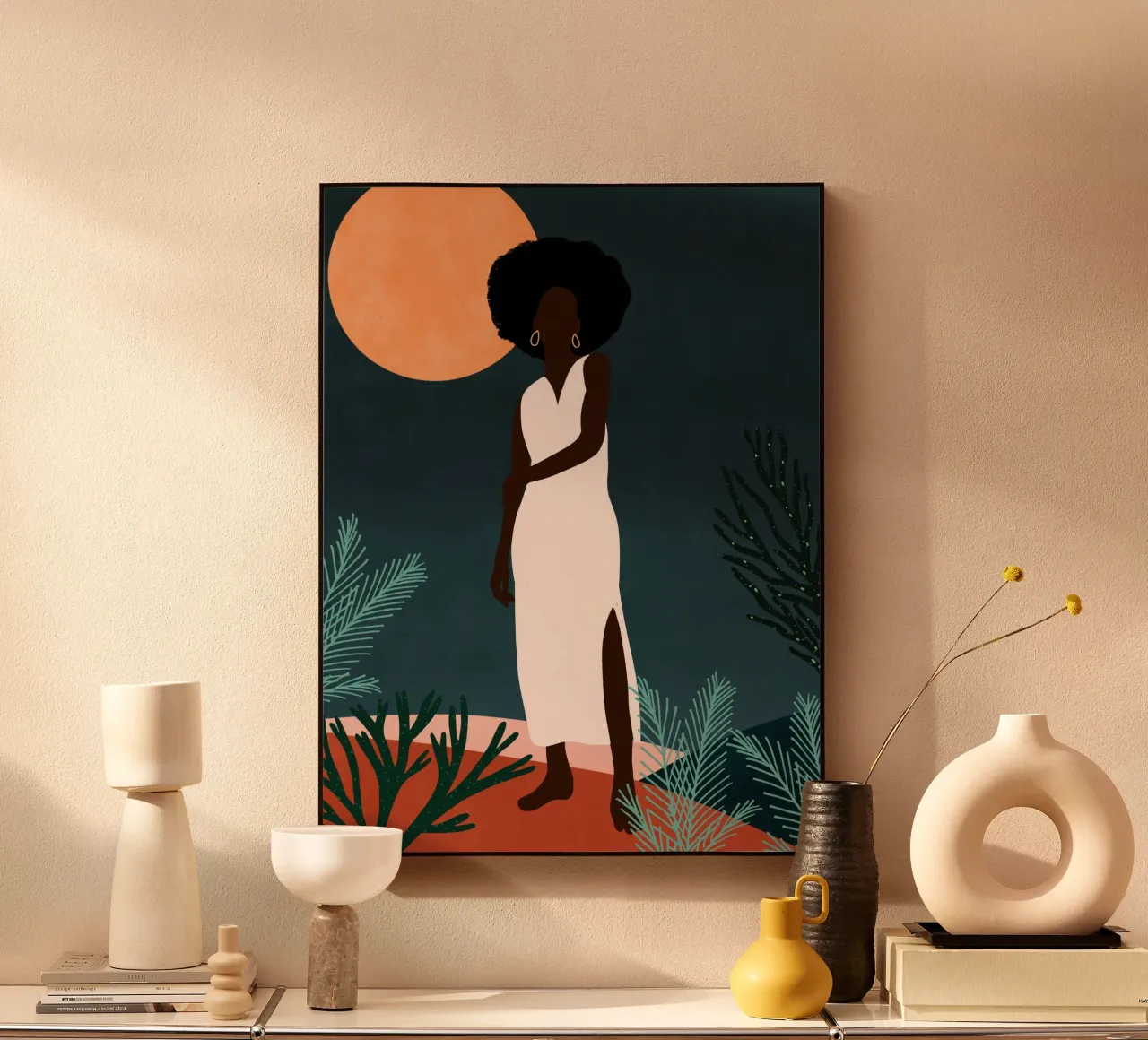 Afro Mosaïque plexiglass da Mathudace Créas