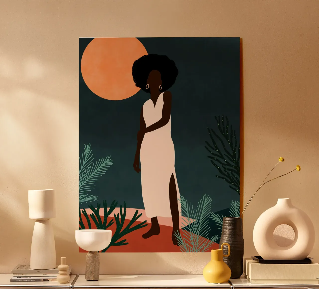 Afro Mosaïque plexiglass da Mathudace Créas