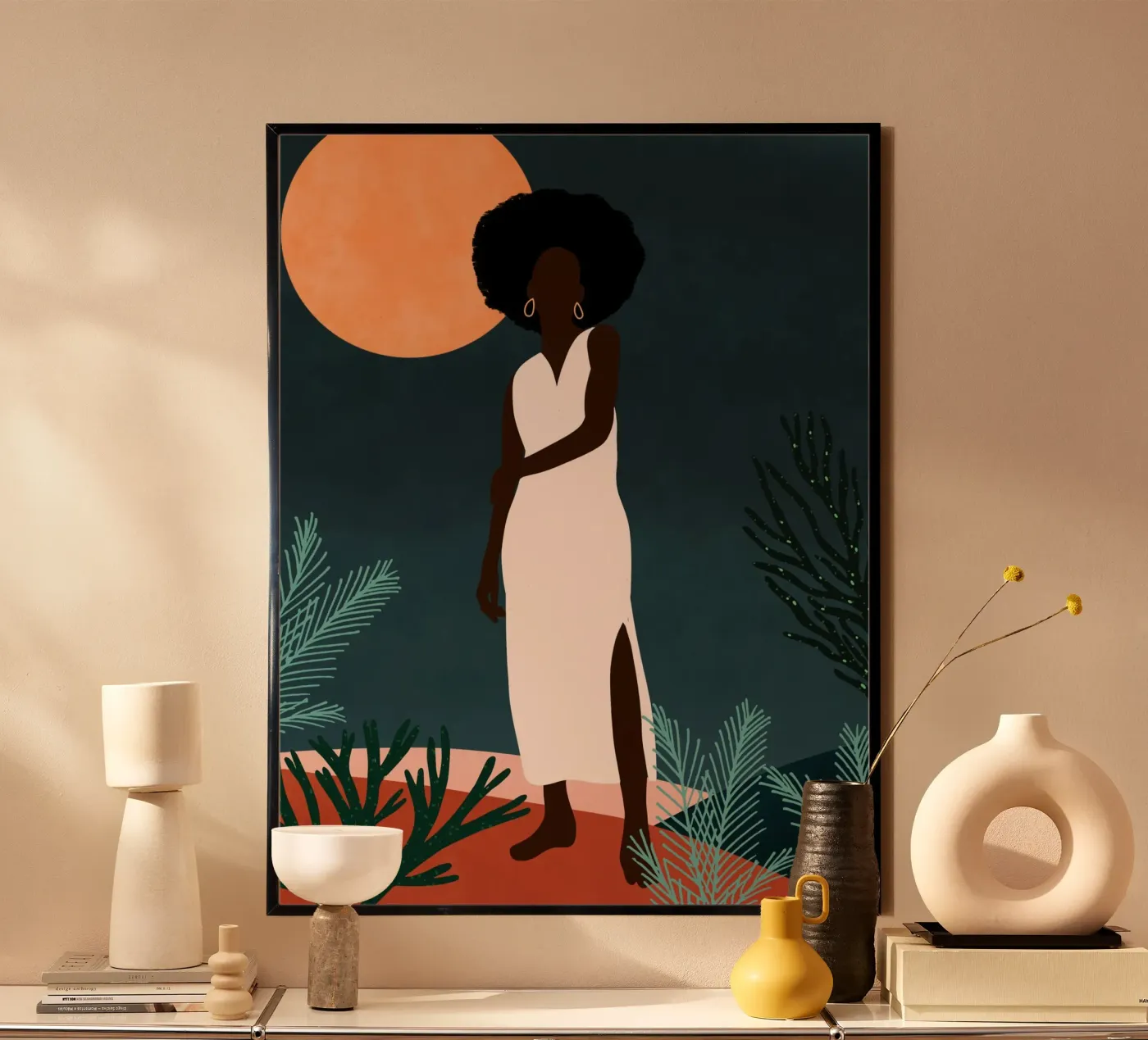 Afro Mosaïque poster da Mathudace Créas