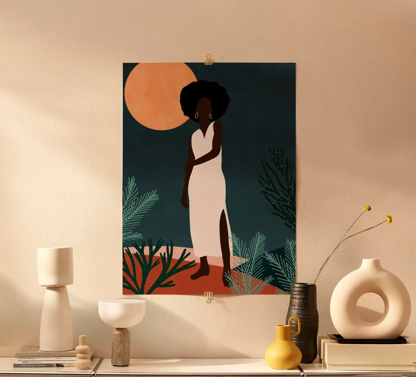 Afro Mosaïque poster da Mathudace Créas