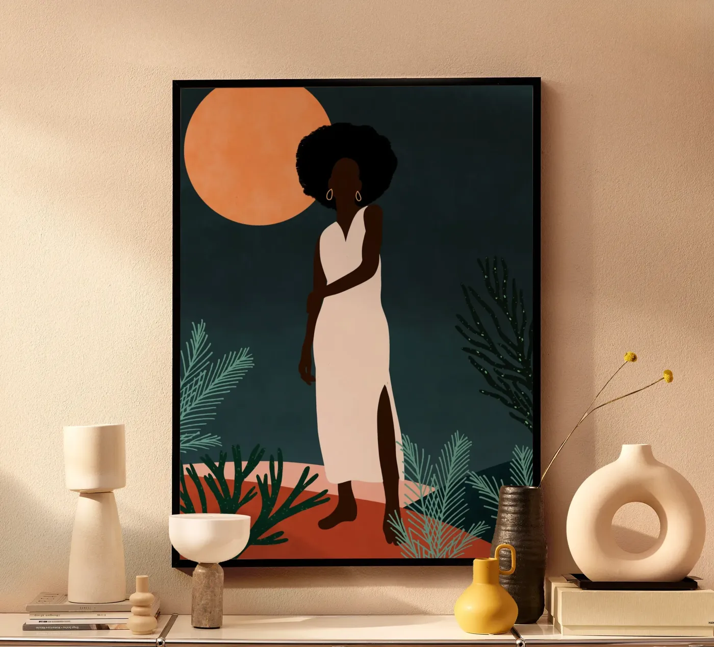 Afro Mosaïque poster da Mathudace Créas