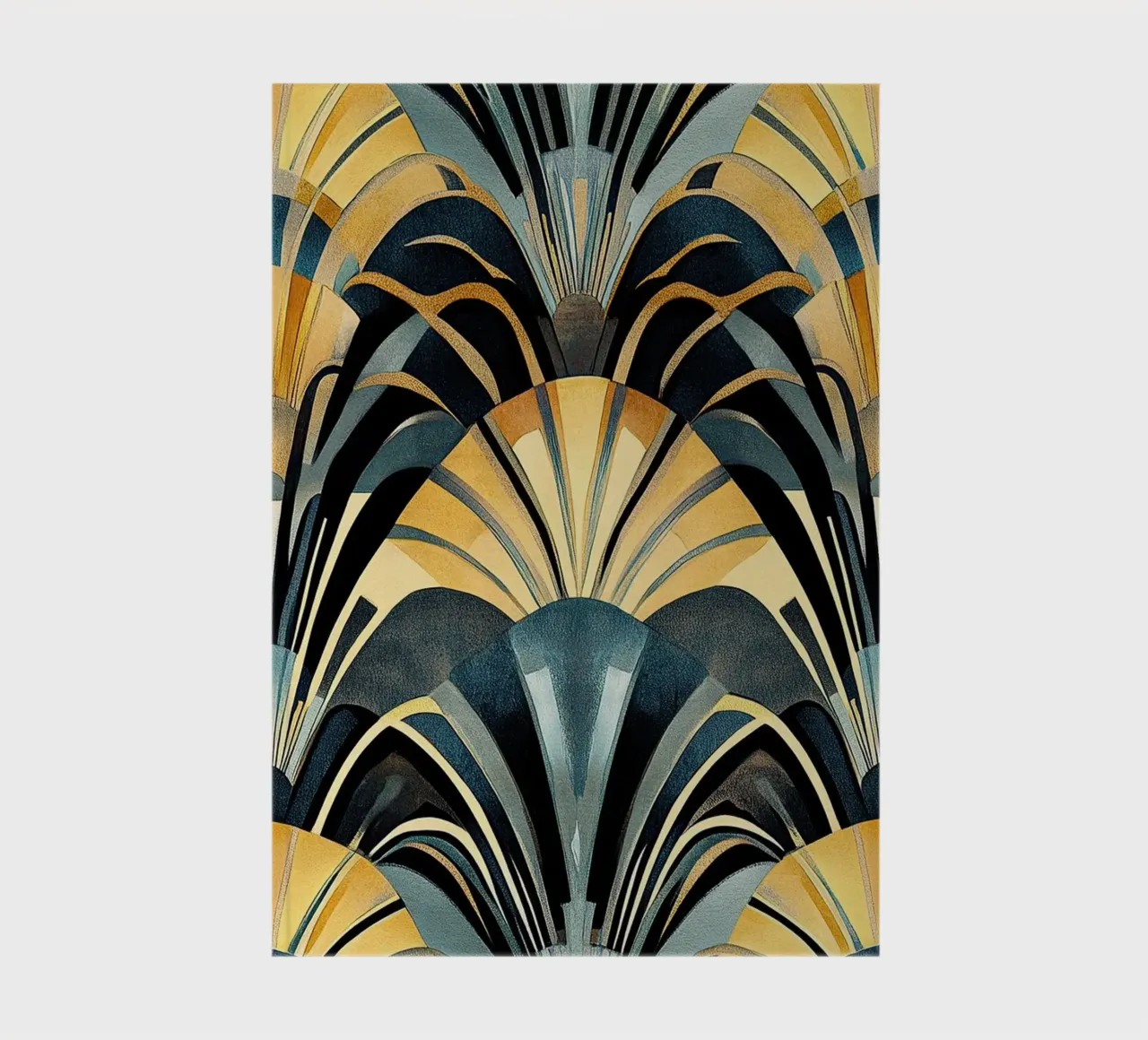 Art déco notebook by Nikis Art Studio