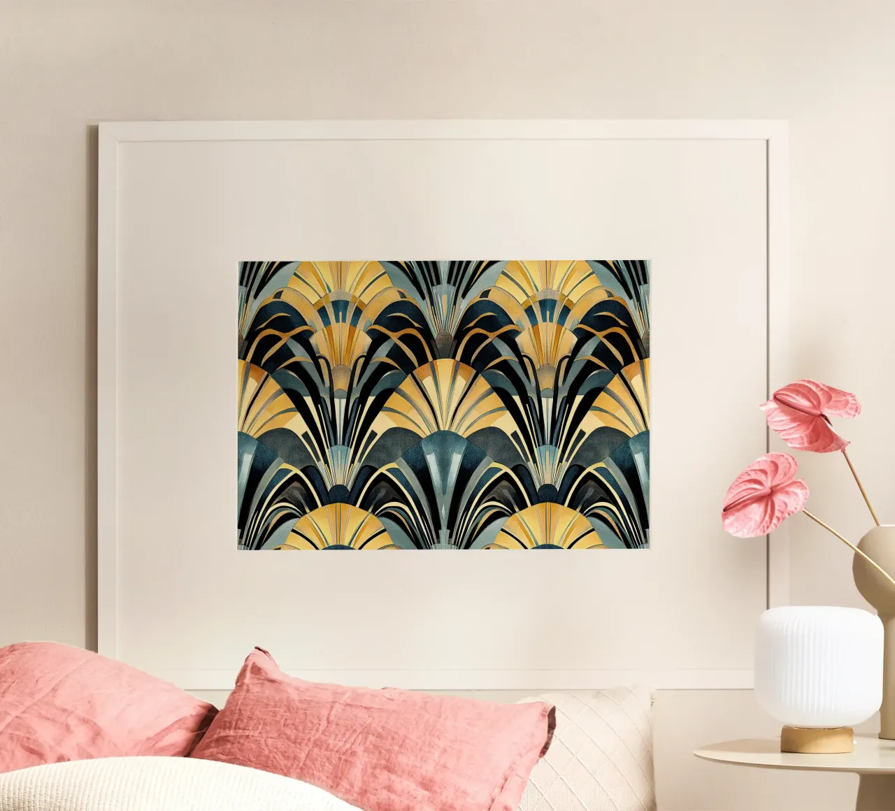 Art déco poster da Nikis Art Studio