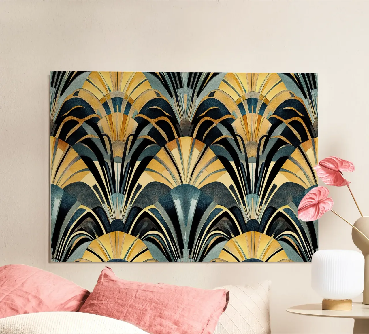 Art déco poster da Nikis Art Studio