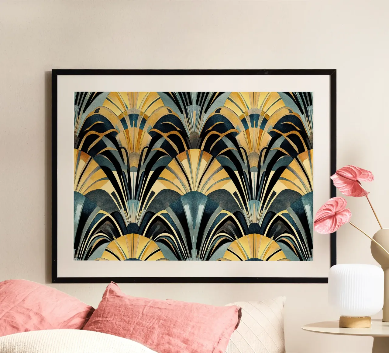 Art déco poster da Nikis Art Studio