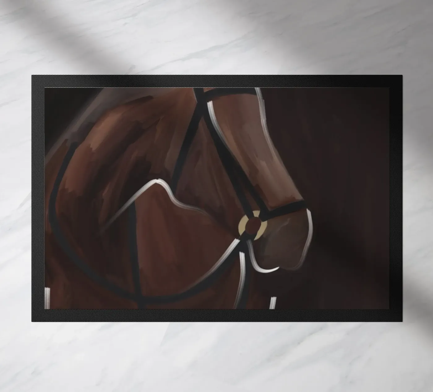 Vibrant Fields Fußmatte von Mike Leymi