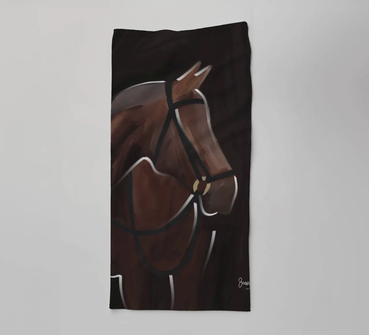 Vibrant Fields towel by Mike Leymi