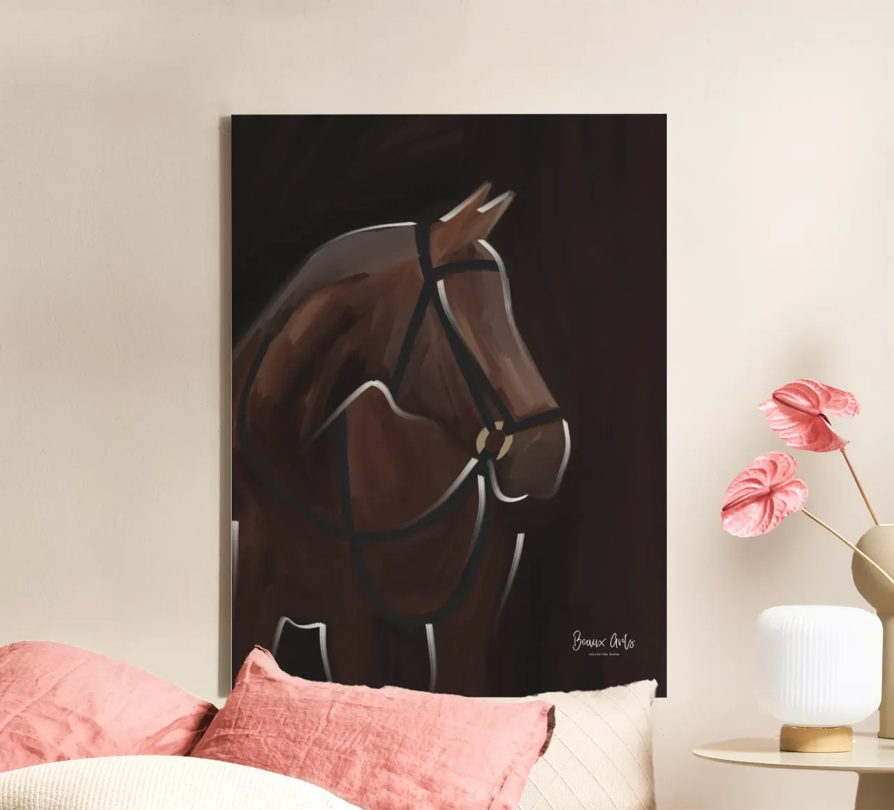 Vibrant Fields canvas by Mike Leymi