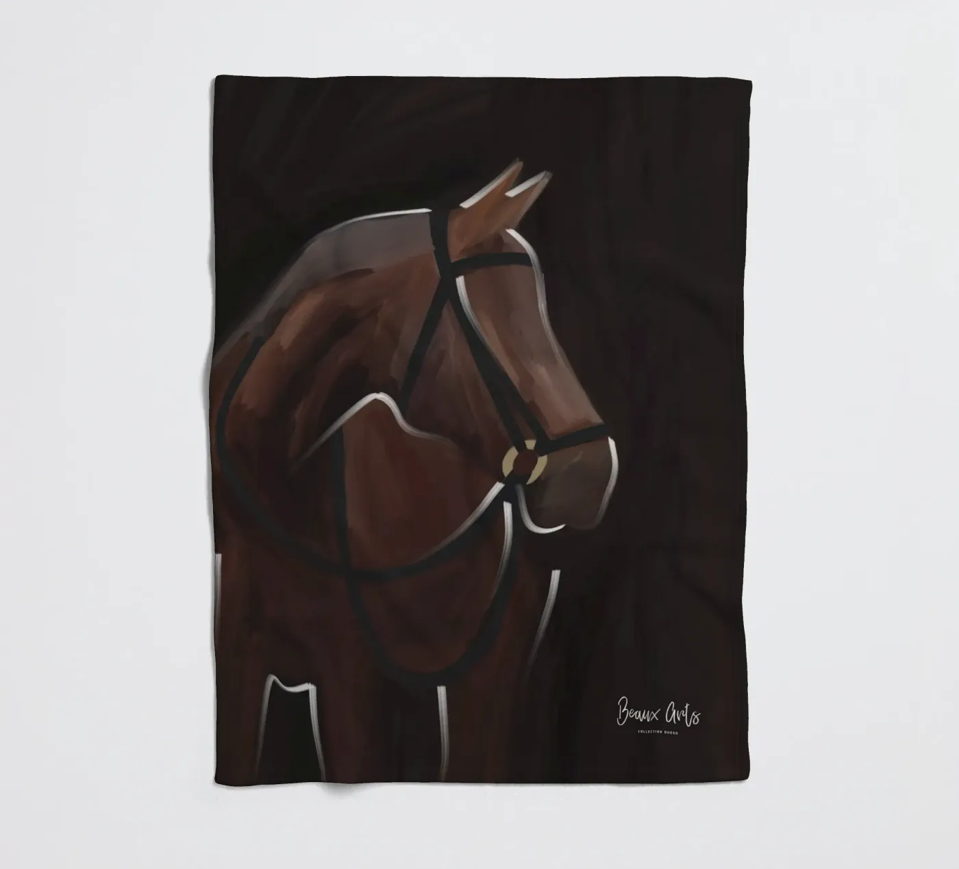 Vibrant Fields Fleecedecke von Mike Leymi