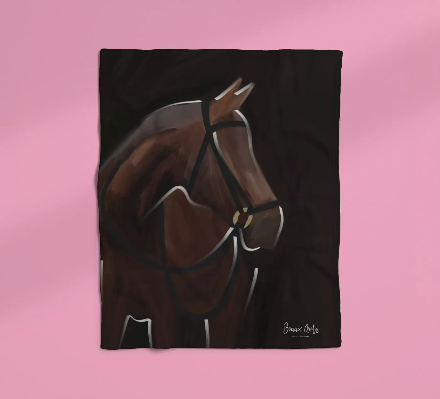 Vibrant Fields Fleecedecke von Mike Leymi