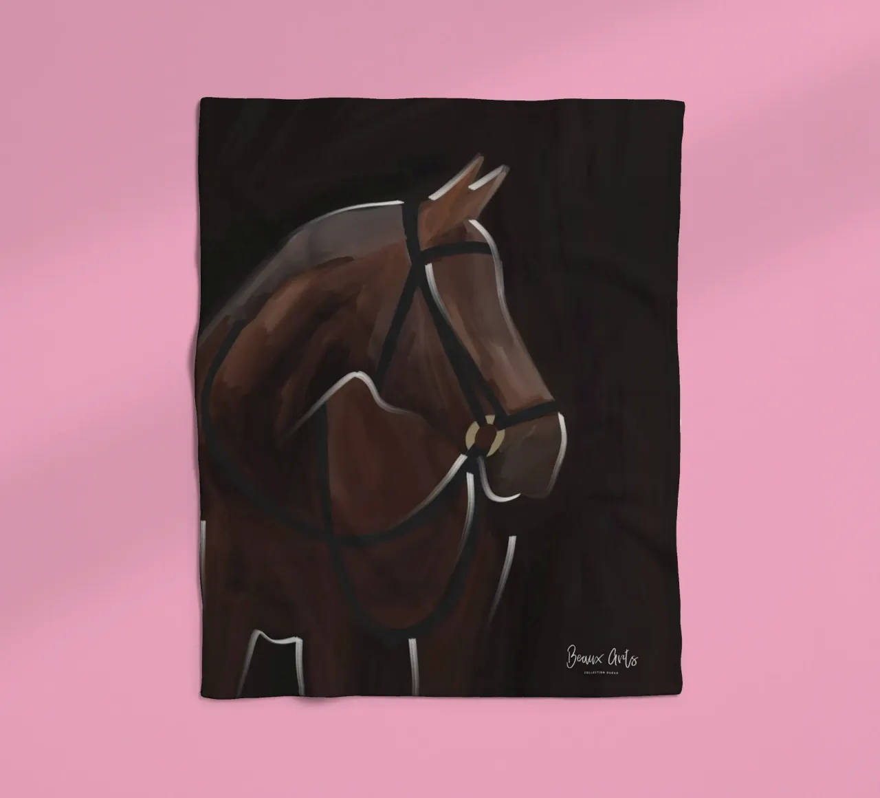 Vibrant Fields Fleecedecke von Mike Leymi