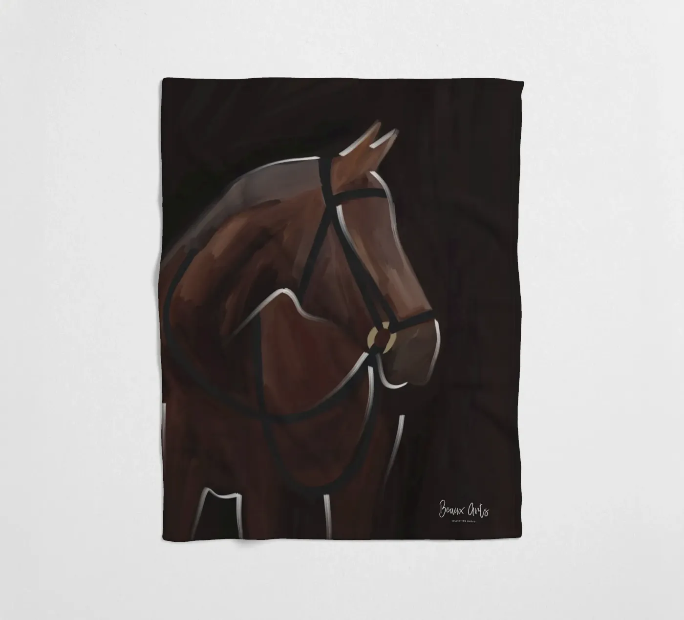 Vibrant Fields Fleecedecke von Mike Leymi