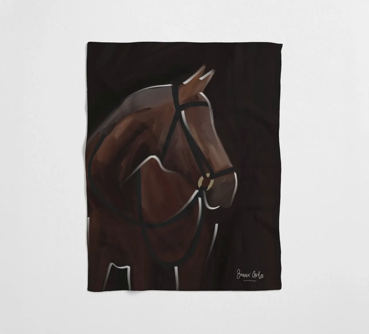 Vibrant Fields Fleecedecke von Mike Leymi