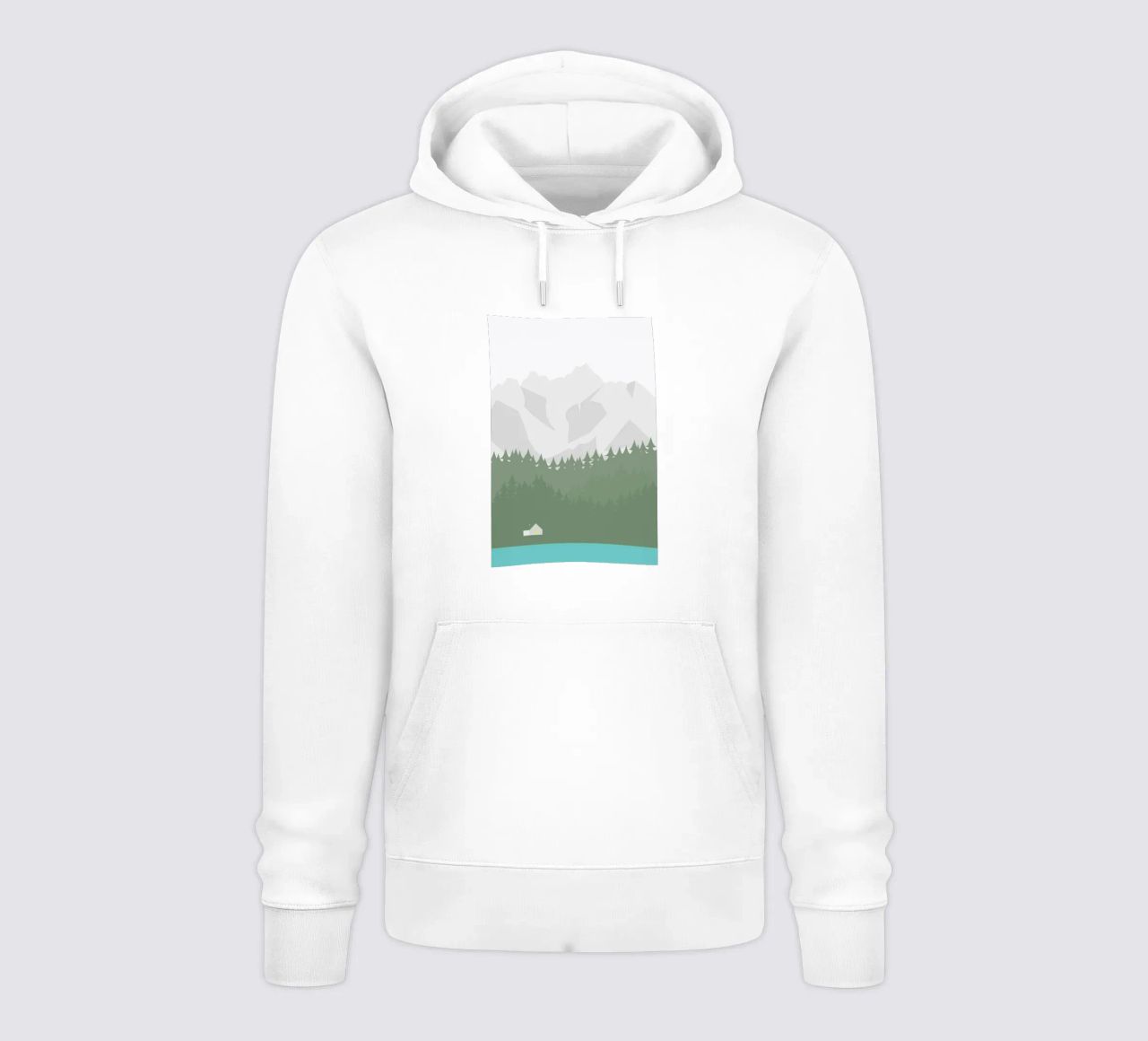 Hus No. 2 felpa con cappuccio da Swen Swensøn