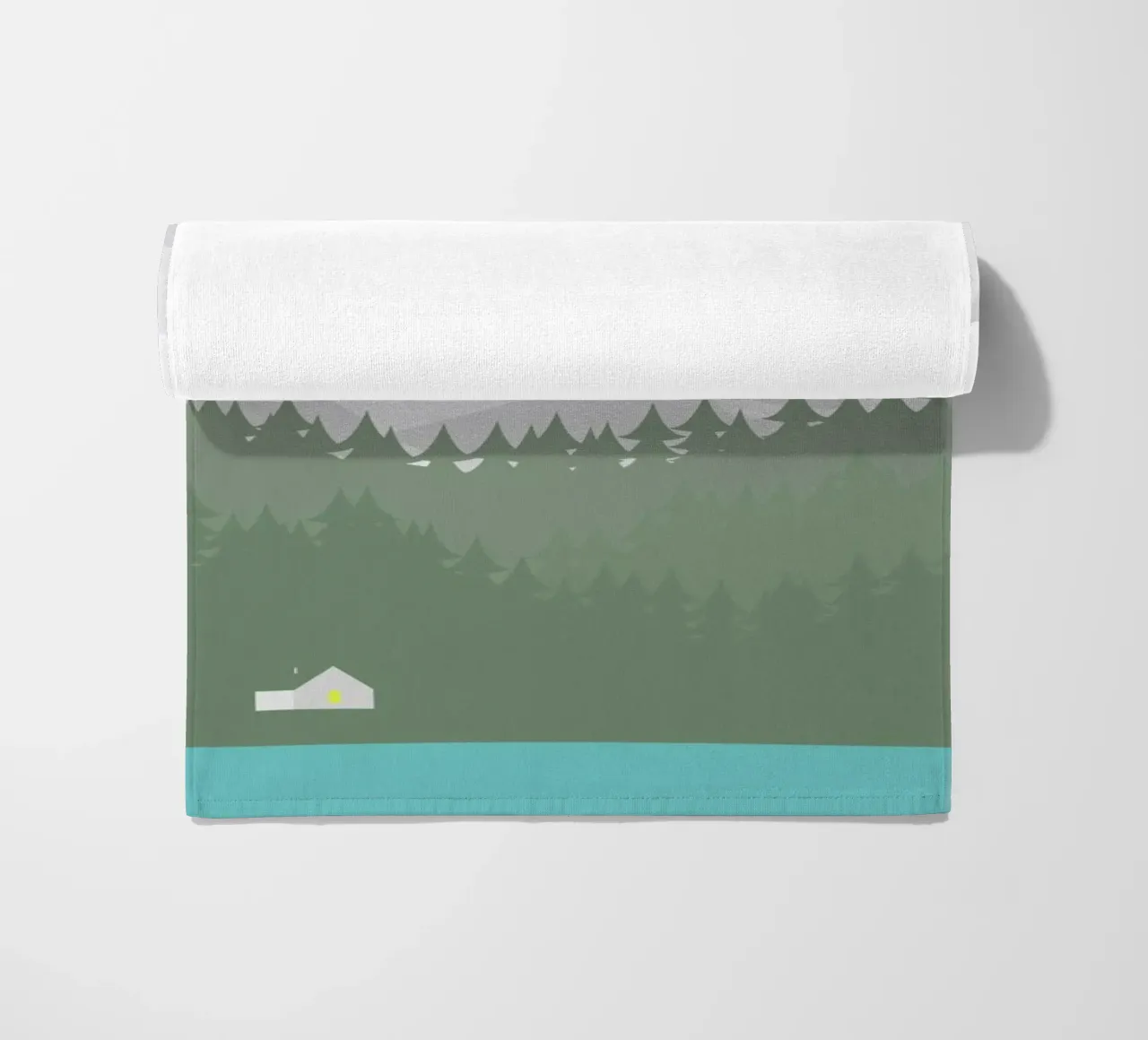 Hus No. 2 beach towel by Swen Swensøn